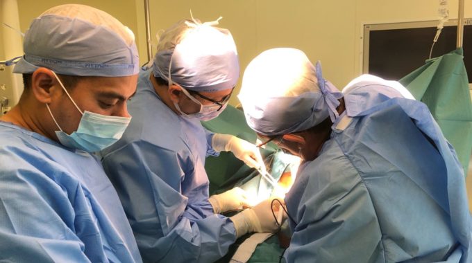 Thyroid Surgery In Alzahra Thyroid Center One Day Surgery Discharge Home Same Day No Drain Small Incision We Are Proud Of It Sadir Alrawi & Team Dubai UAE June 2018