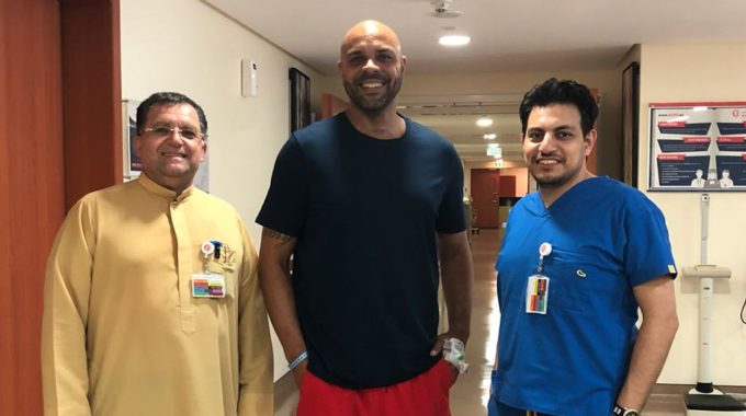 Tiny Thyroid Scar Fir One Day Surgery In Alzahraa Day Care Surgery Center Sadir Alrawi & Tamer Madi Alzahra Thyroid Center Dubai UAE June 2018