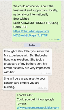 A Nice Patient Testimony For Dr. Rana Shebeha