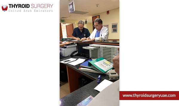 Dr Sadir Alrawi And Dr Ahmed Samir During Morning Round.